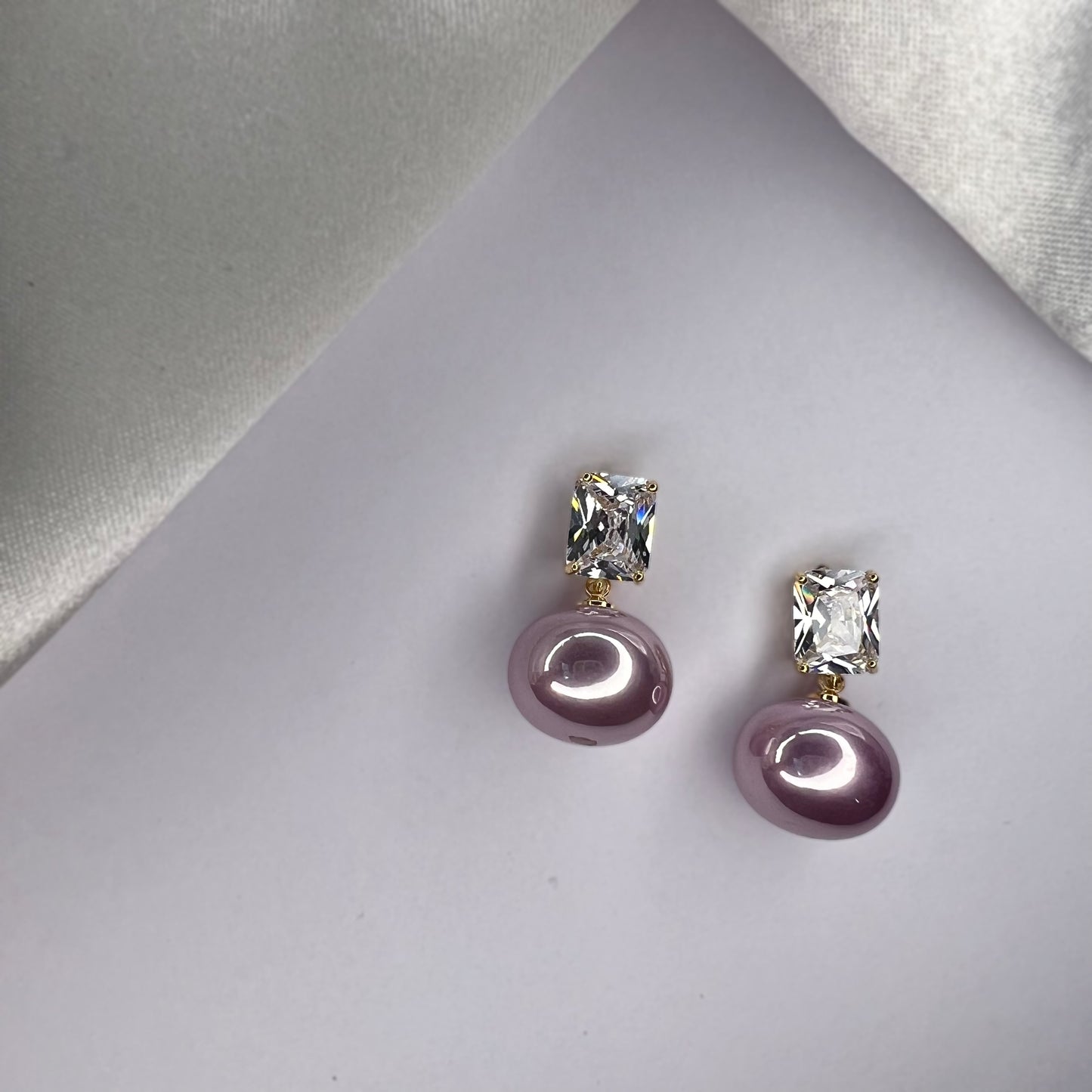 LILAC MOONSEED EARRINGS