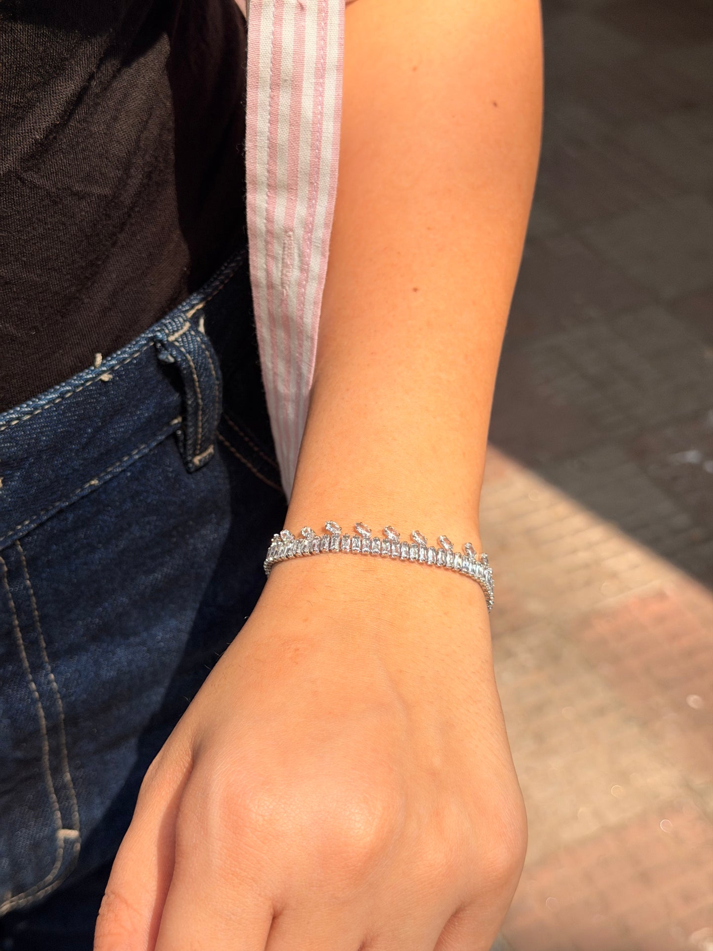 Celestia Baguette Bracelet