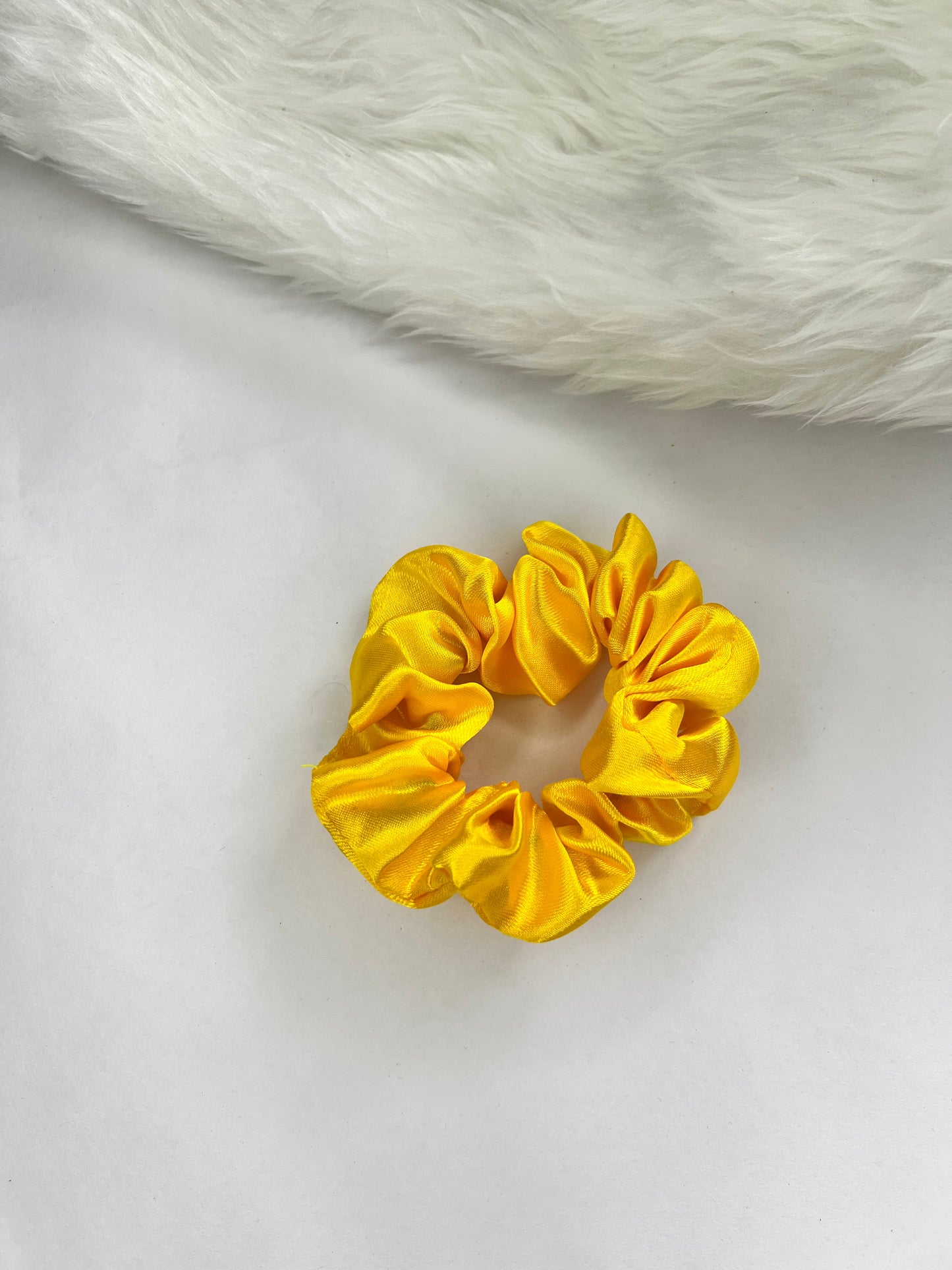 YELLOW SCRUNCHIE