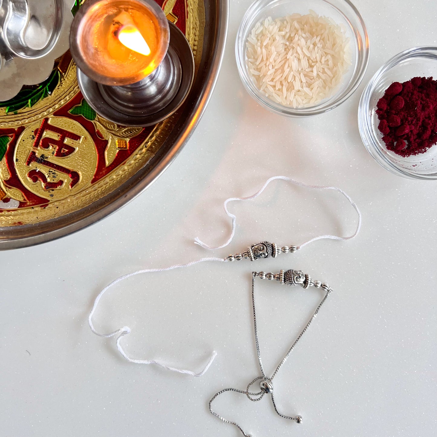 NIRVANA RAKHI & LUMBA SET