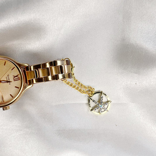 STAR FISH WATCH CHARM