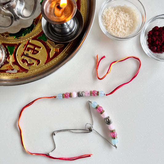 BUDDA VANI RAKHI & LUMBA SET