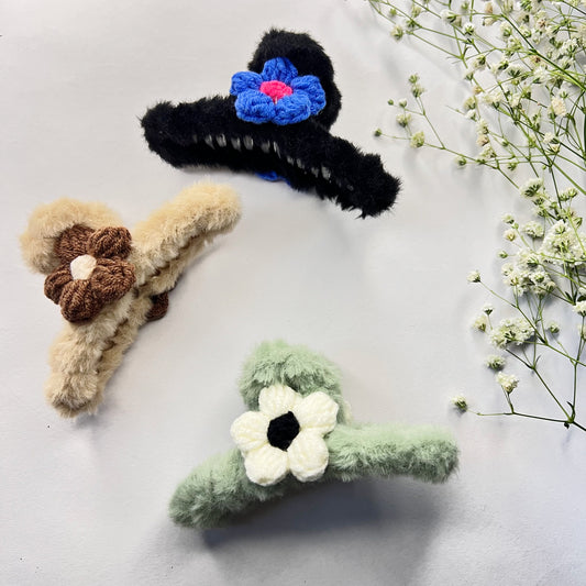 FLUFF & FLORA CLAW CLIPS (PACK OF 3)