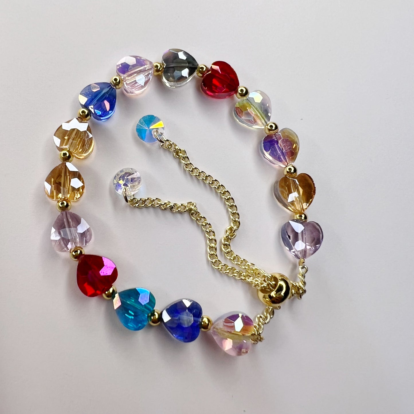 CANDY HEARTS ADJUSTABLE BRACELET