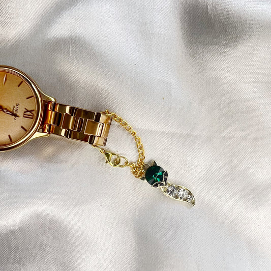 GREEN SPARK WATCH CHARM