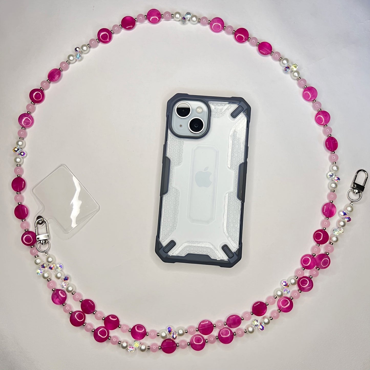 ROSÉ PHONE CROSS BODY CHAIN