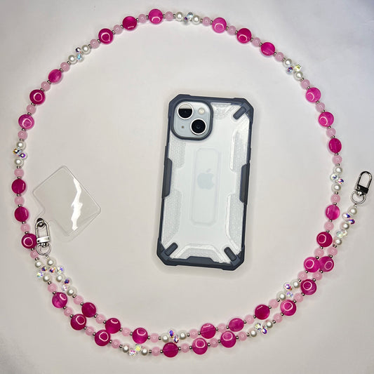 ROSÉ PHONE CROSS BODY CHAIN