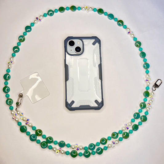 MINT MAGIC PHONE CROSS BODY CHAIN