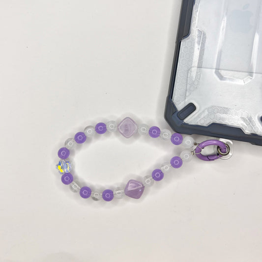 PURPLE MIST PHONE CHARM