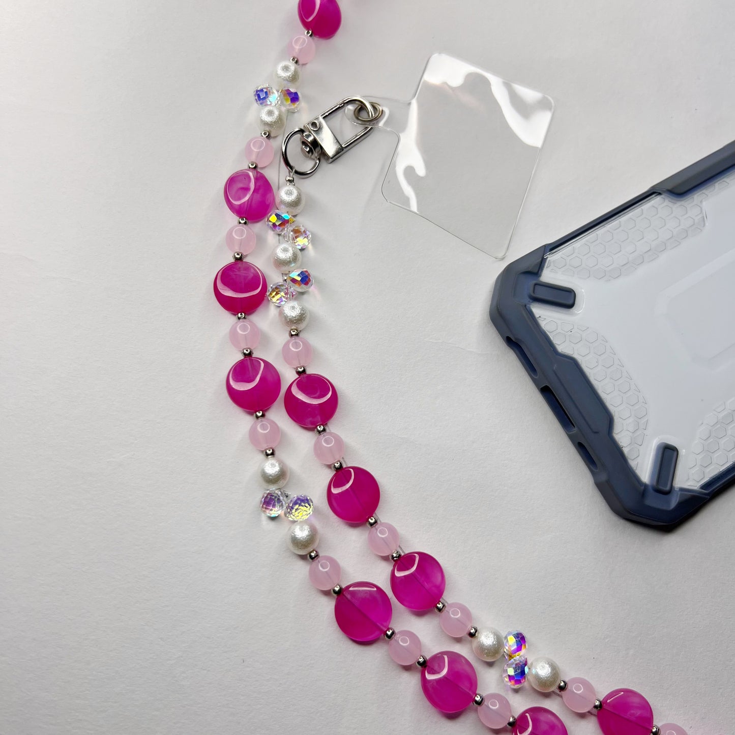 ROSÉ PHONE CROSS BODY CHAIN