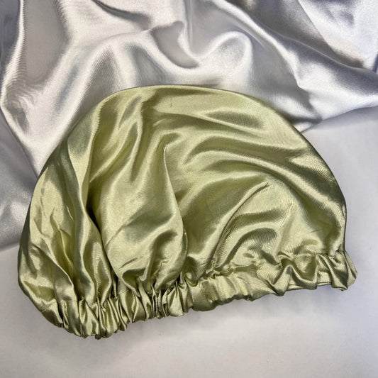 LIL LEAF SATIN BONNETS