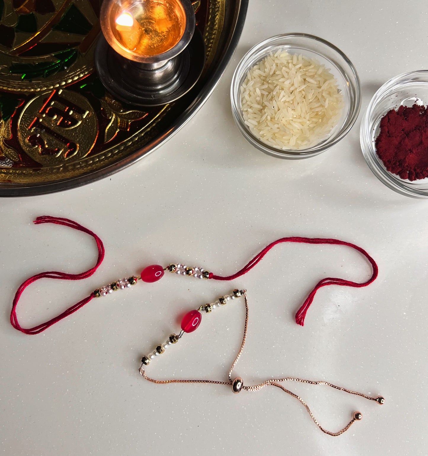 RUHANI RAKHI & LUMBA SET