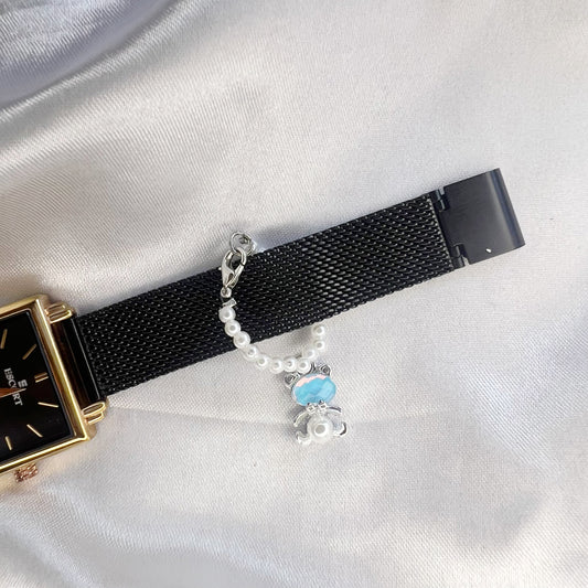 TEDDY WATCH CHARM
