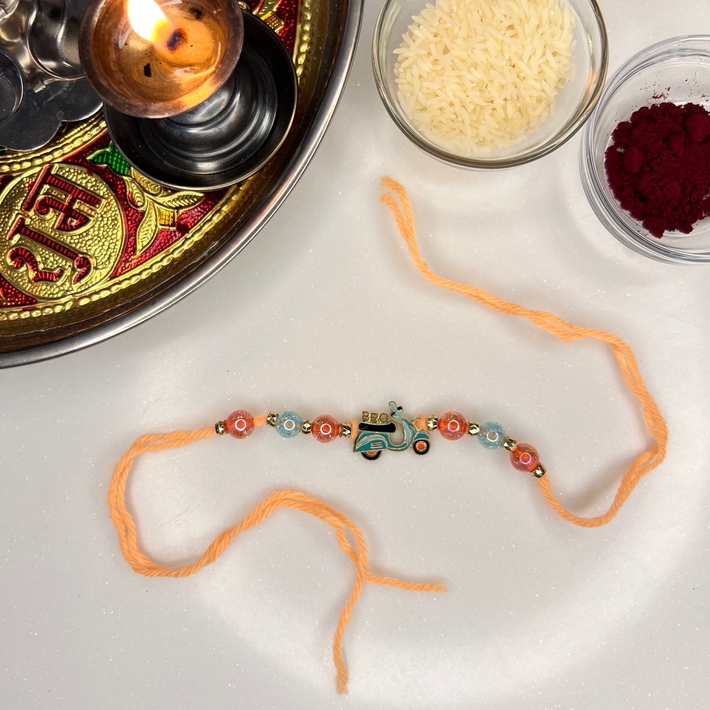 BIKE VROOM BRO RAKHI