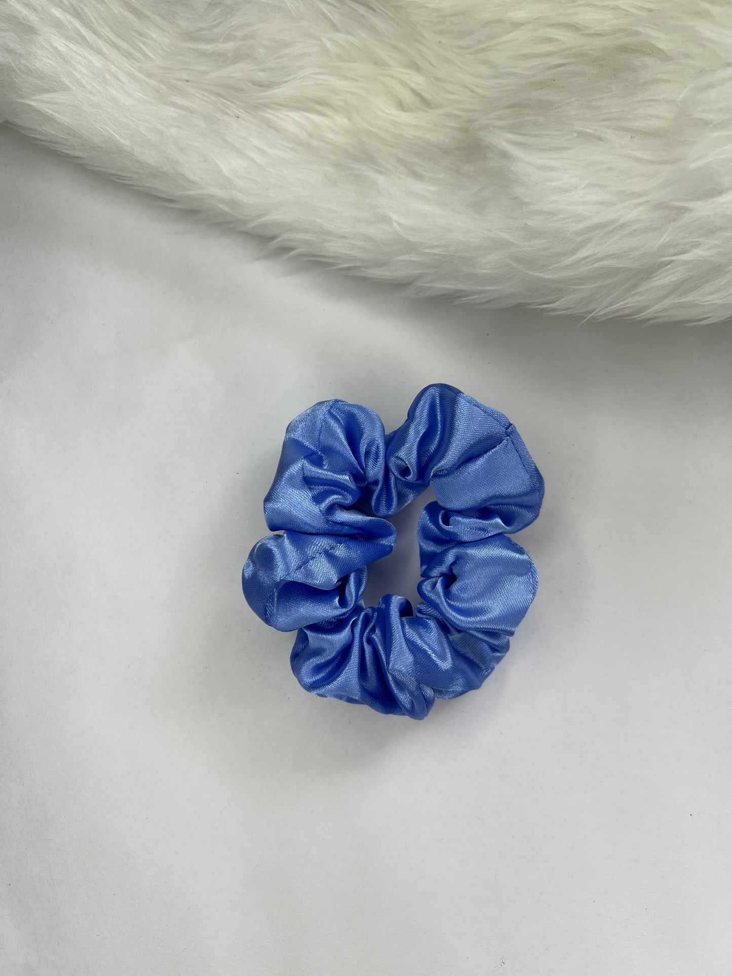 BLUE SCRUNCHIE