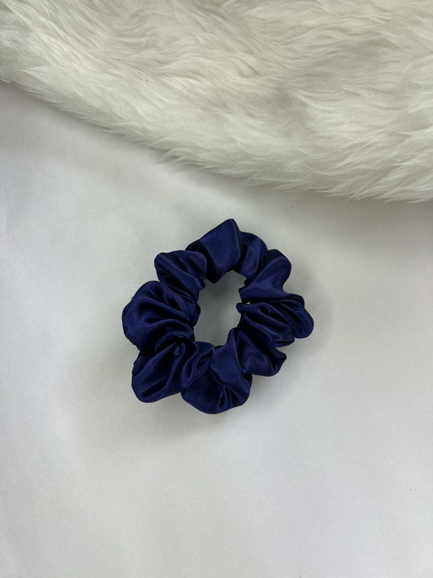 BLUE SCRUNCHIE