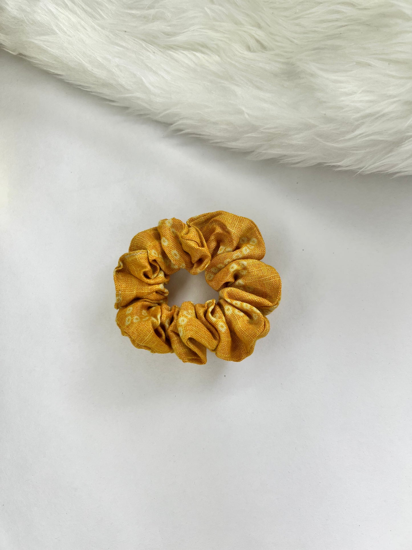 YELLOW SCRUNCHIE