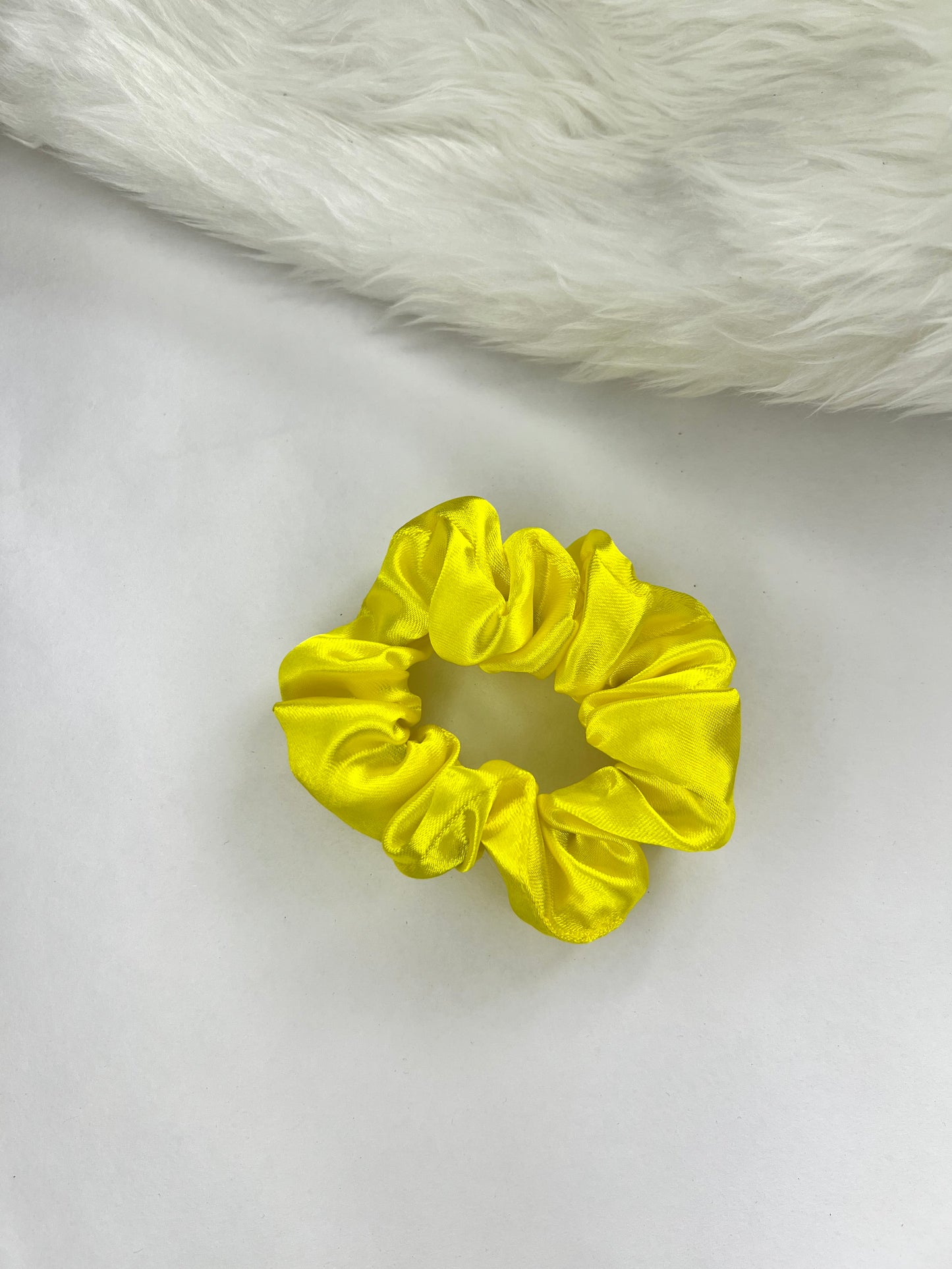 YELLOW SCRUNCHIE