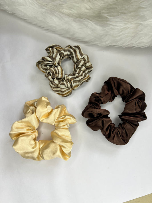 BROWN SCRUNCHIE